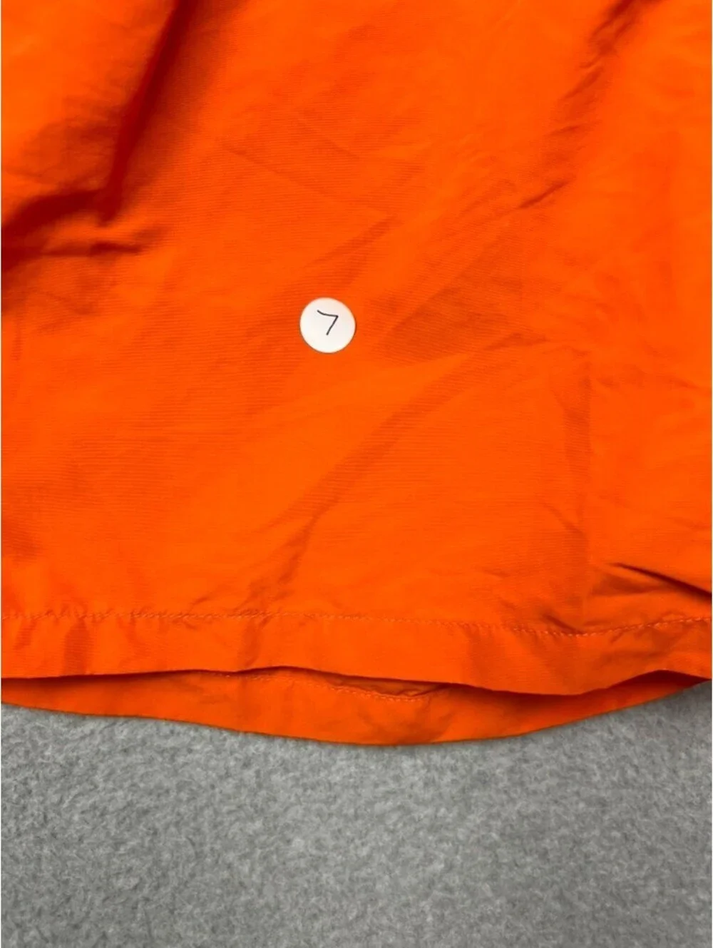 Polo Ralph Lauren Swim Shorts Mens L Mesh Lined Drawstring Pony Trunks Orange